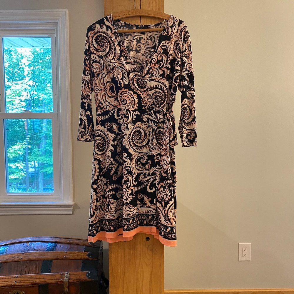 3/4 sleeved casual dress